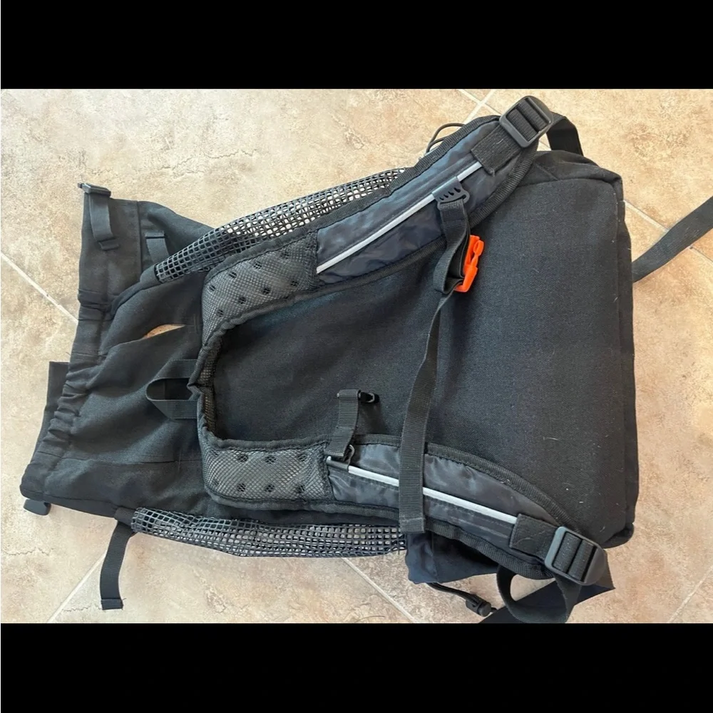 Black Dog Travel Backpack by Unknown Brand